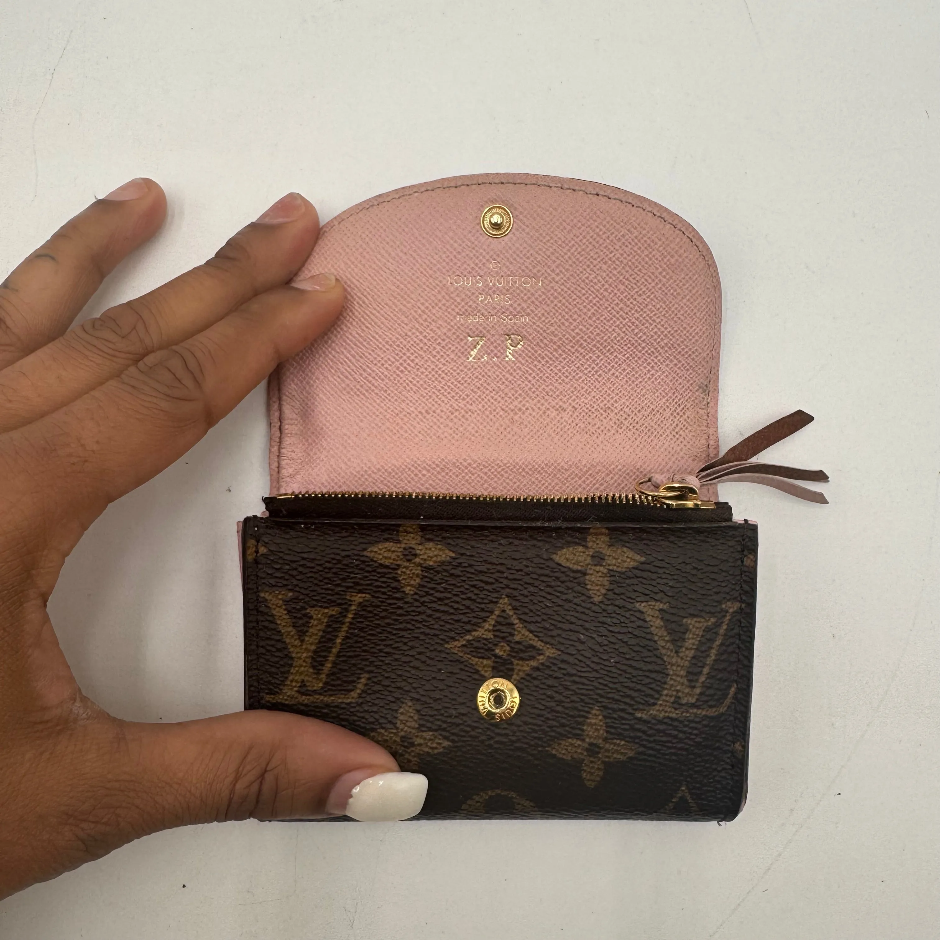 Louis Vuitton Monogram Zip Wallet