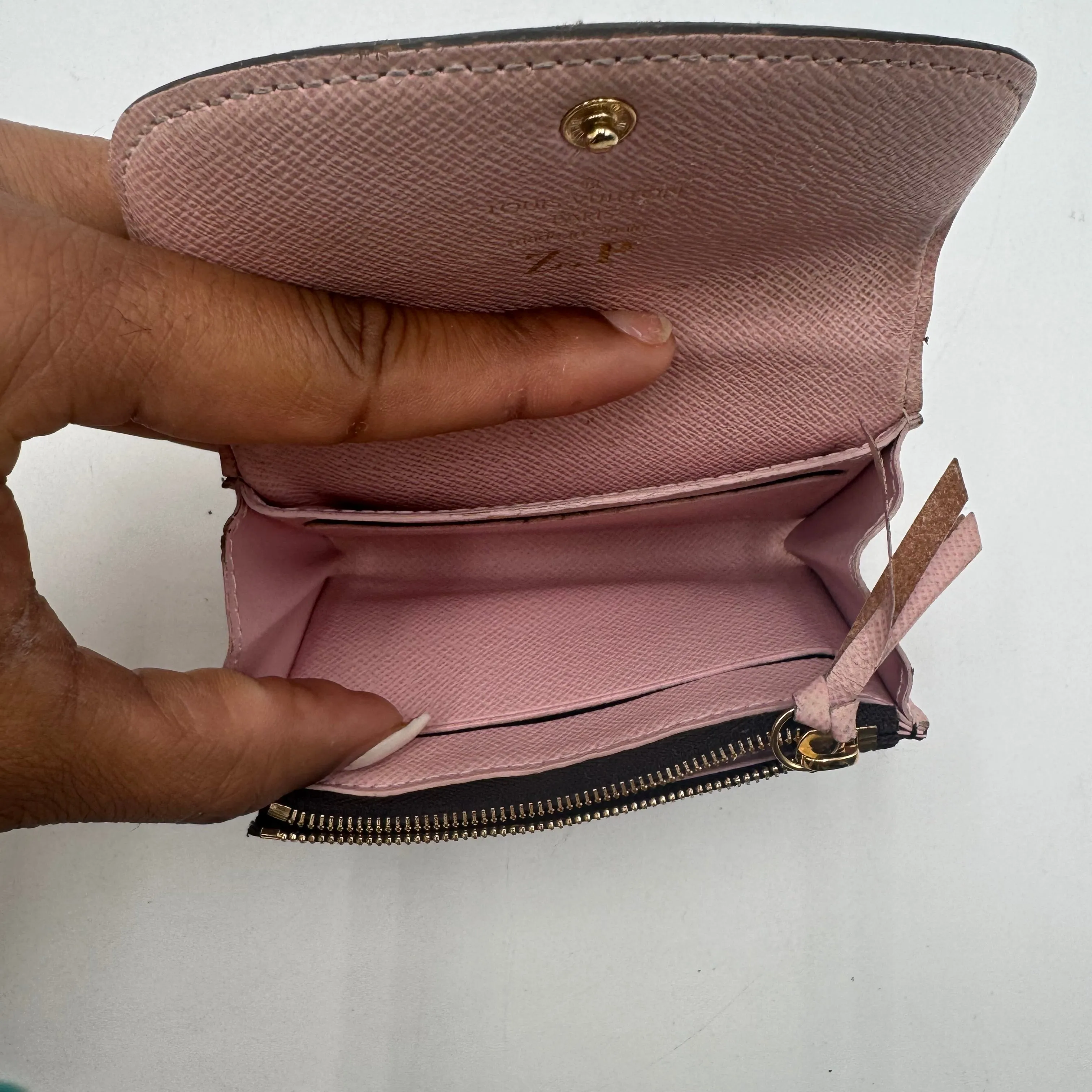 Louis Vuitton Monogram Zip Wallet