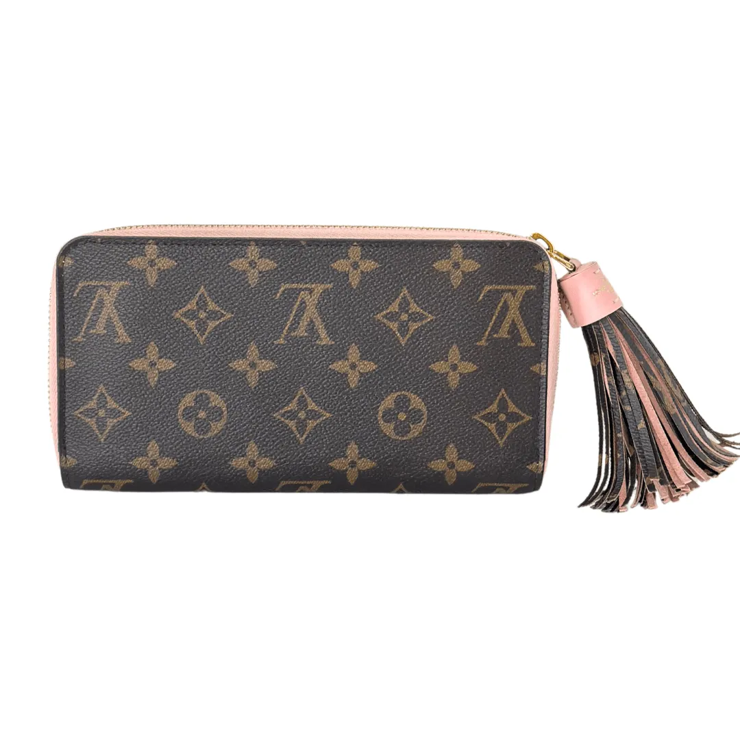 Louis Vuitton Monogram Zippy Tassel Wallet