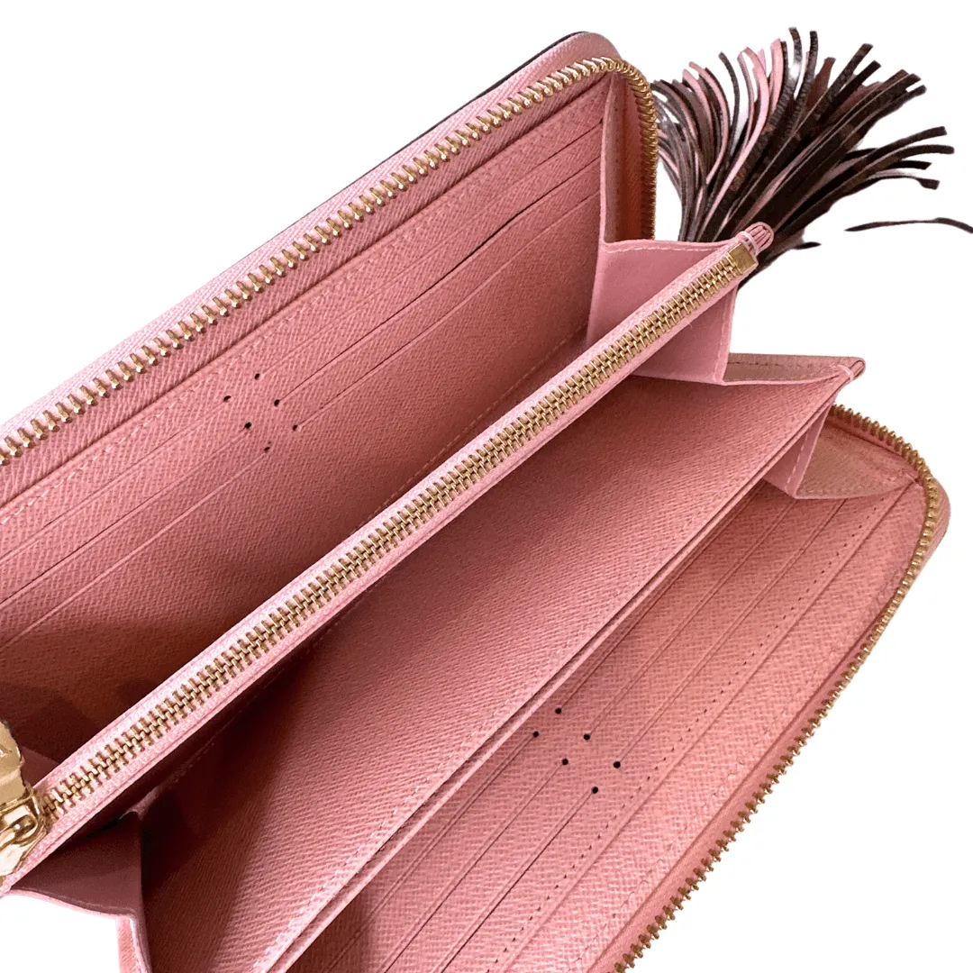 Louis Vuitton Monogram Zippy Tassel Wallet