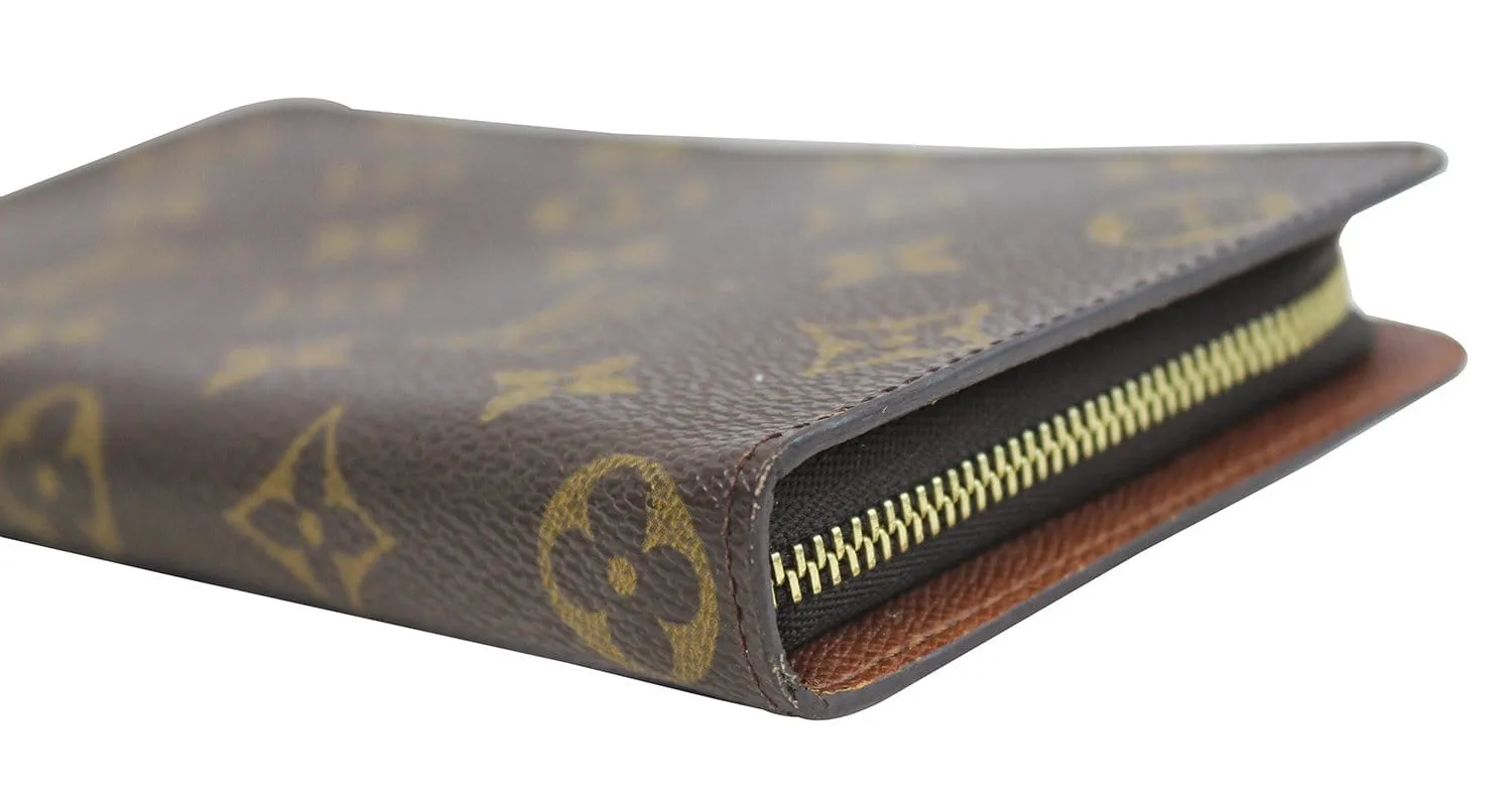 LOUIS VUITTON Monogram Zippy Wallet
