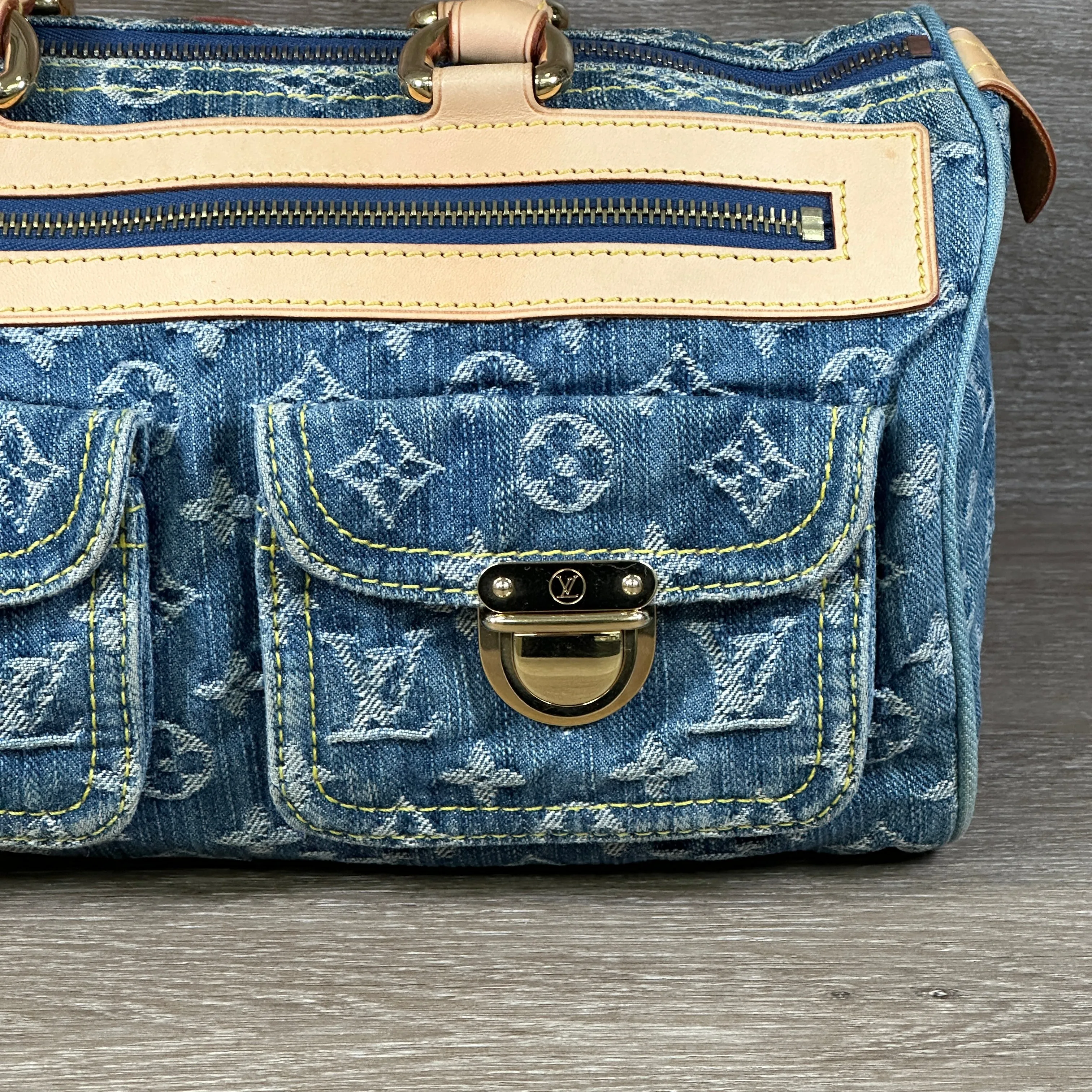 Louis Vuitton Neo Speedy - Blue Denim