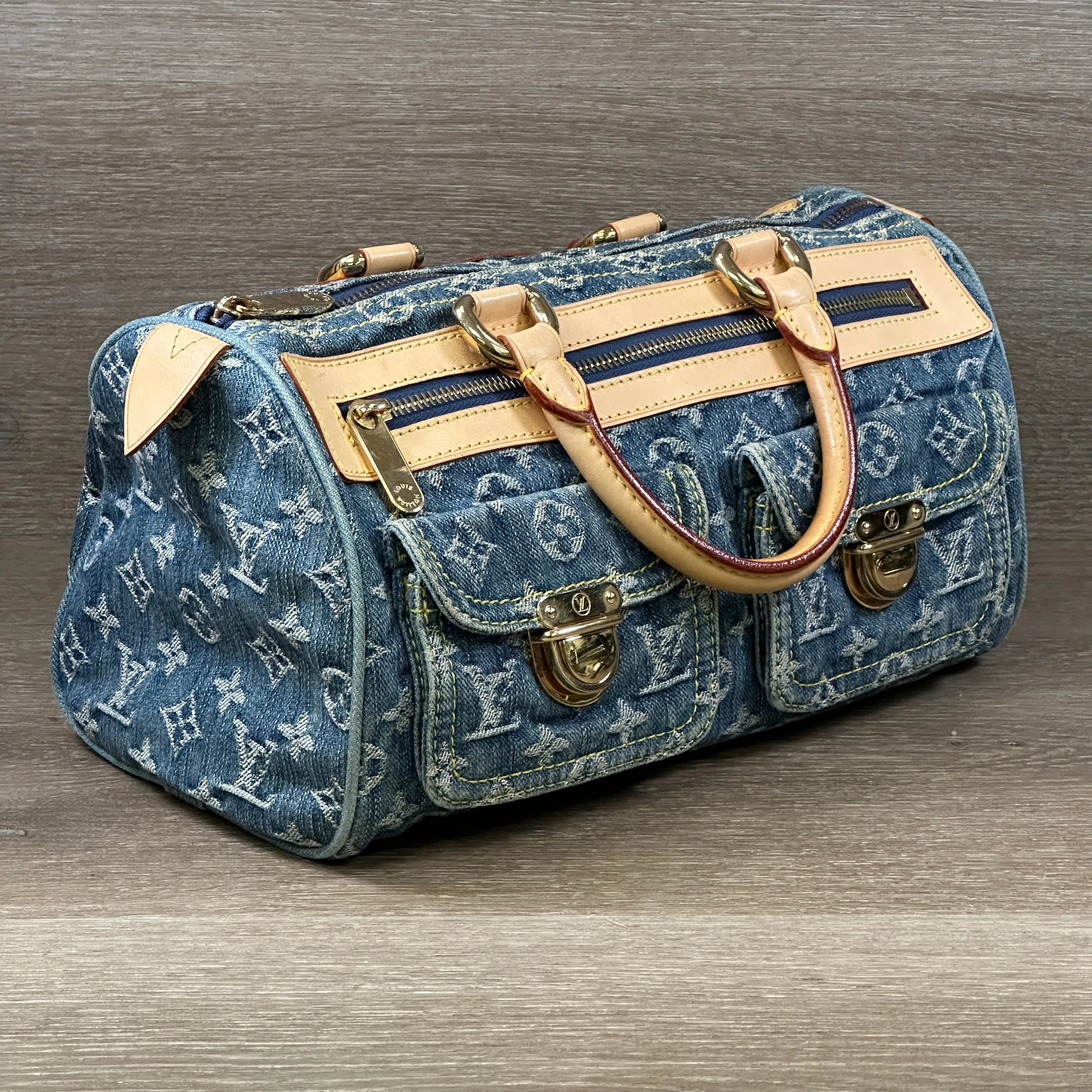 Louis Vuitton Neo Speedy - Blue Denim