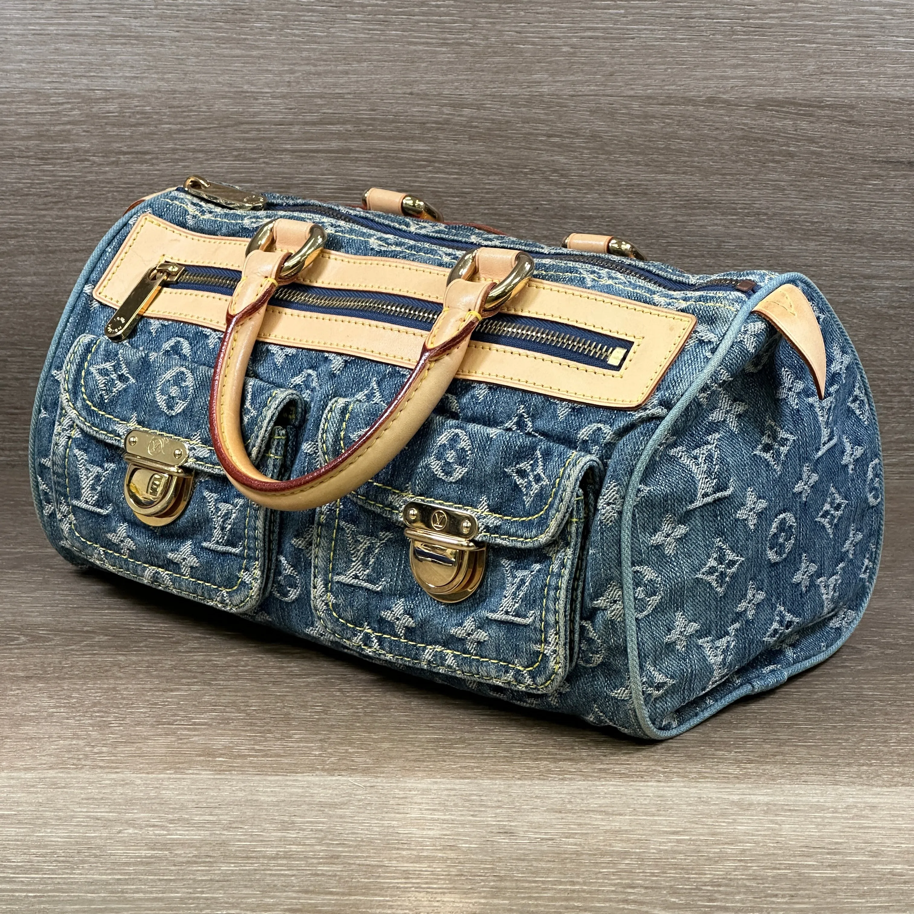 Louis Vuitton Neo Speedy - Blue Denim