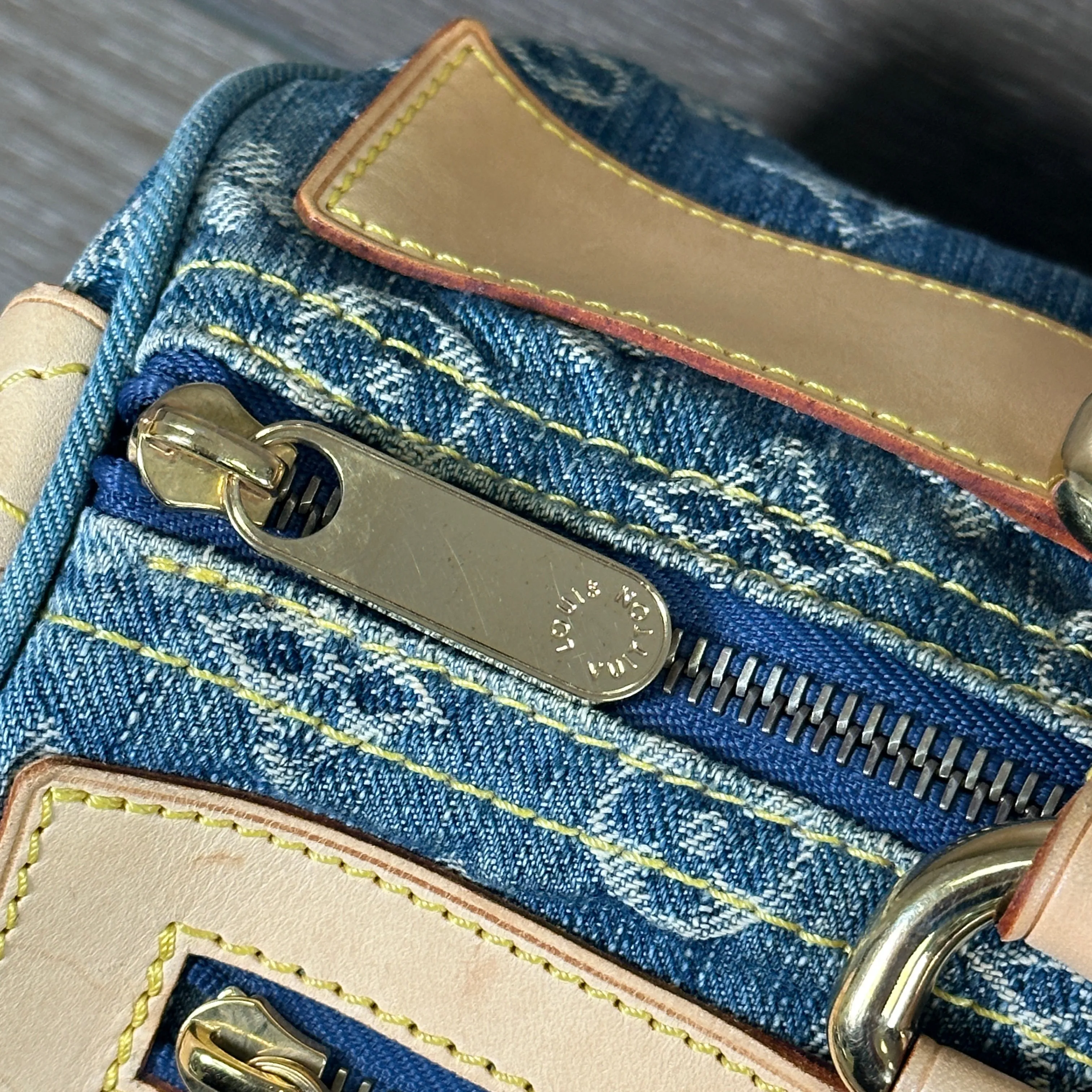 Louis Vuitton Neo Speedy - Blue Denim