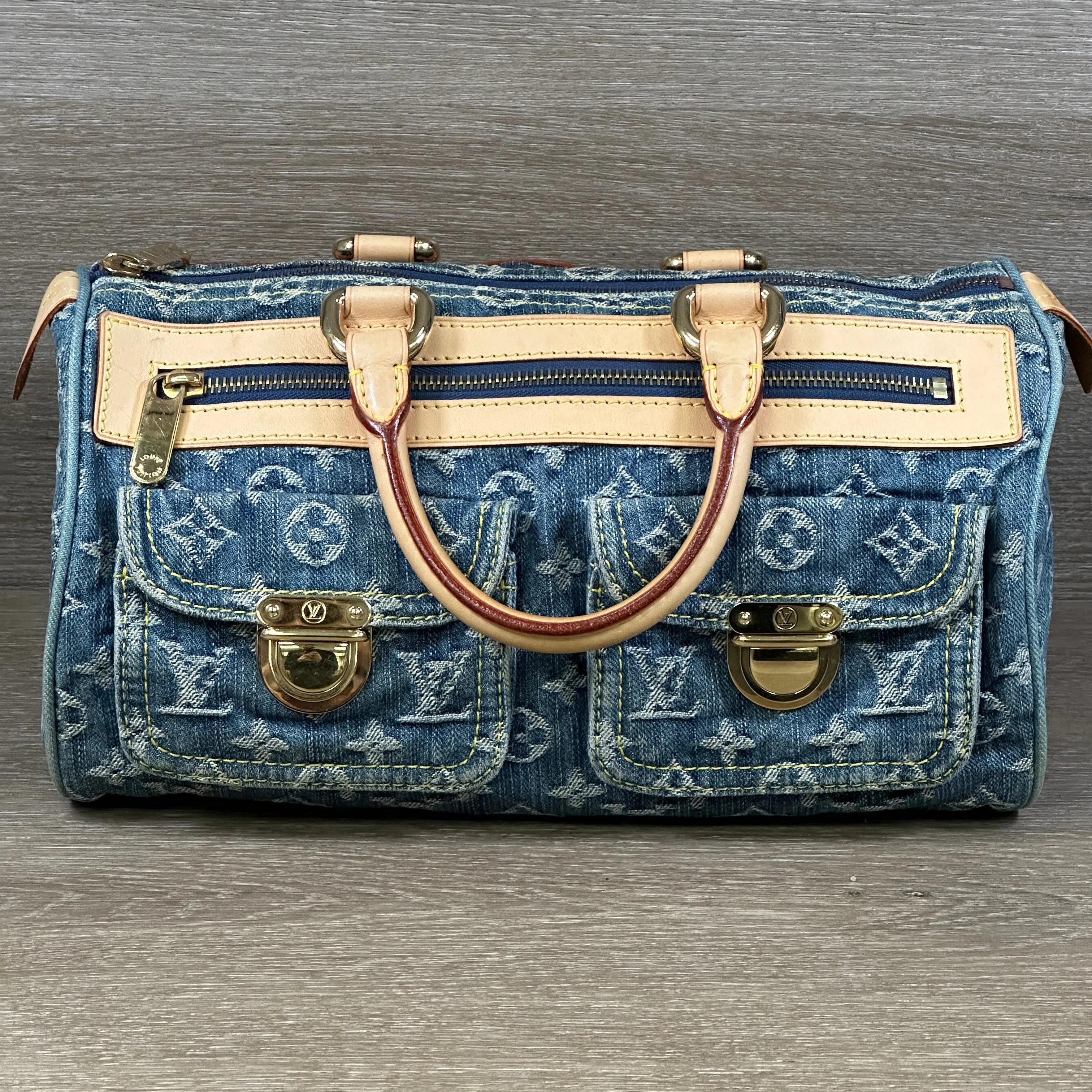 Louis Vuitton Neo Speedy - Blue Denim