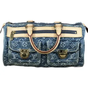 Louis Vuitton Neo Speedy - Blue Denim