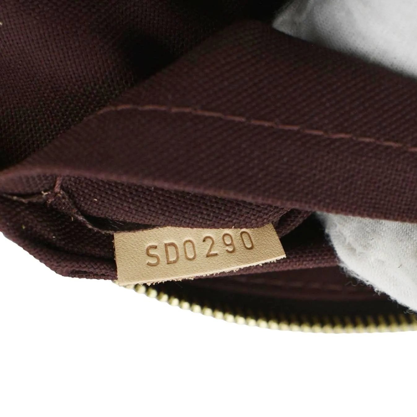 LOUIS VUITTON Rivoli MM Monogram Canvas Shoulder Bag Brown