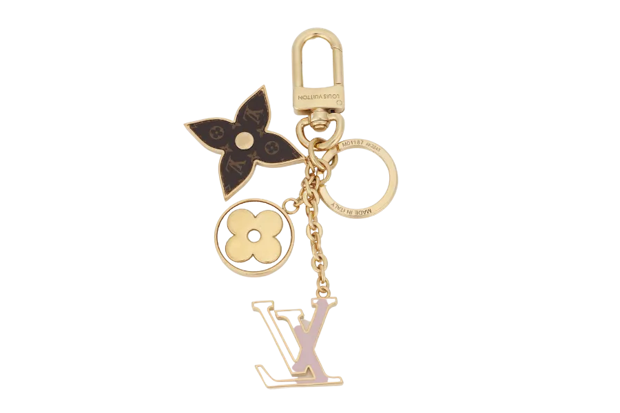 LOUIS VUITTON SPRING STREET BAG CHARM AND KEY HOLDER (M01187)