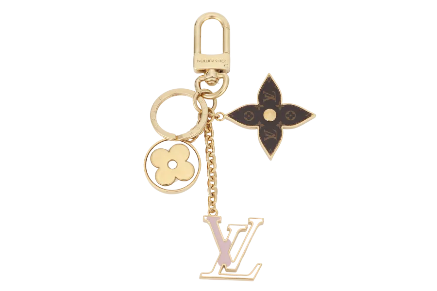 LOUIS VUITTON SPRING STREET BAG CHARM AND KEY HOLDER (M01187)