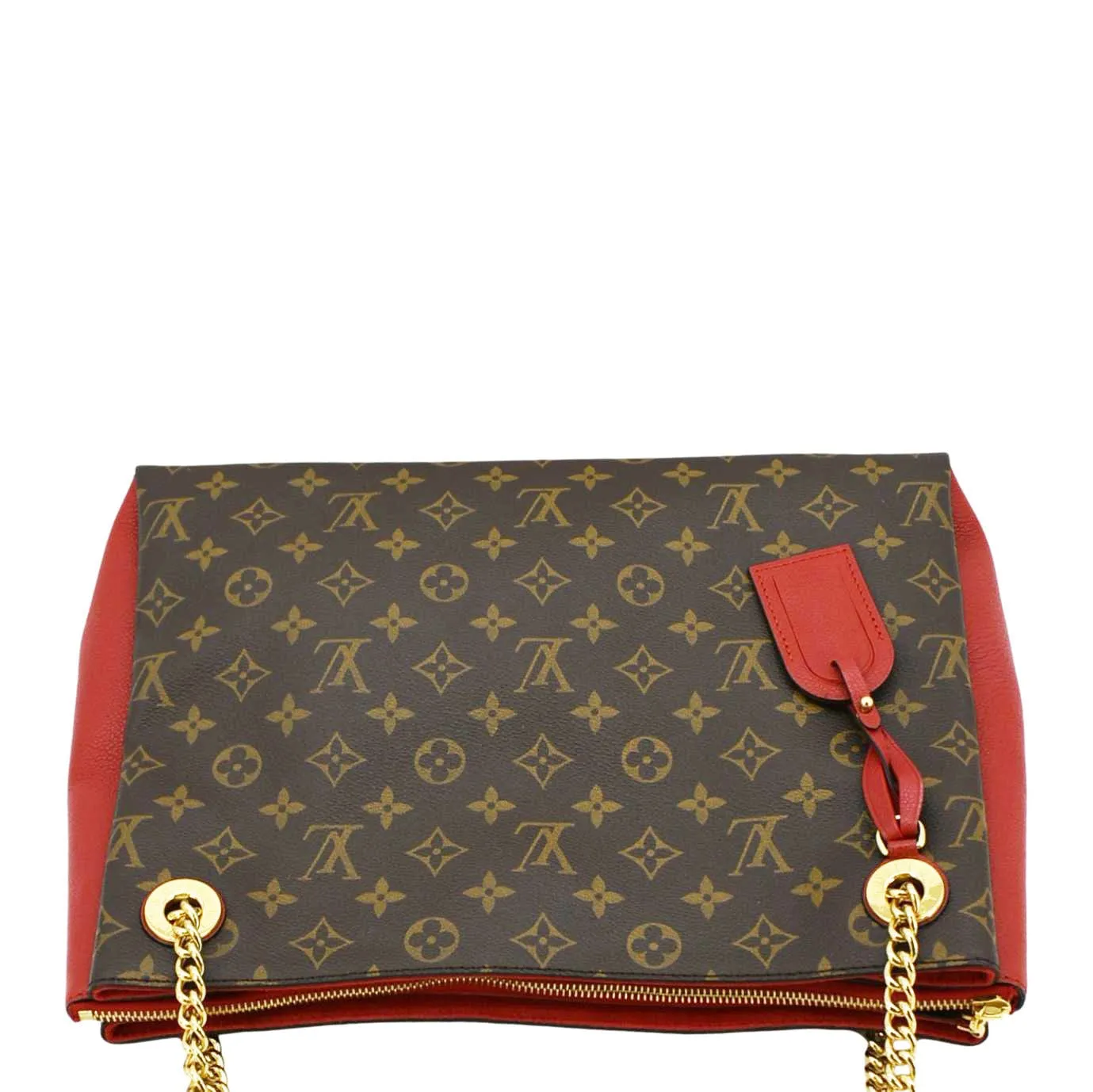 LOUIS VUITTON Surene MM Monogram Canvas Shoulder Bag Cherry