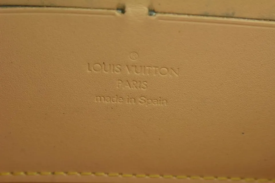 Louis Vuitton White Monogram Multicolor Zippy Wallet Zip Around 1lvs17