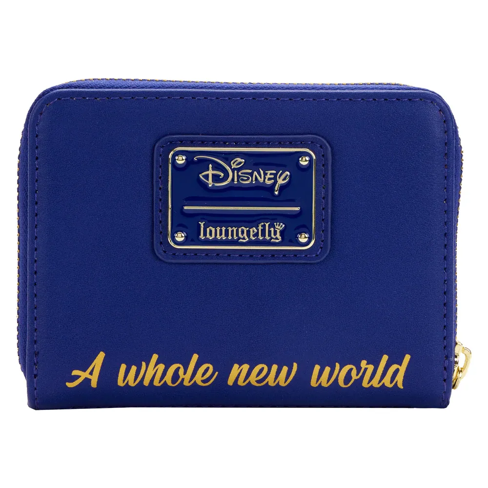 Loungefly Disney Aladdin 30th Anniversary Zip Around Wallet