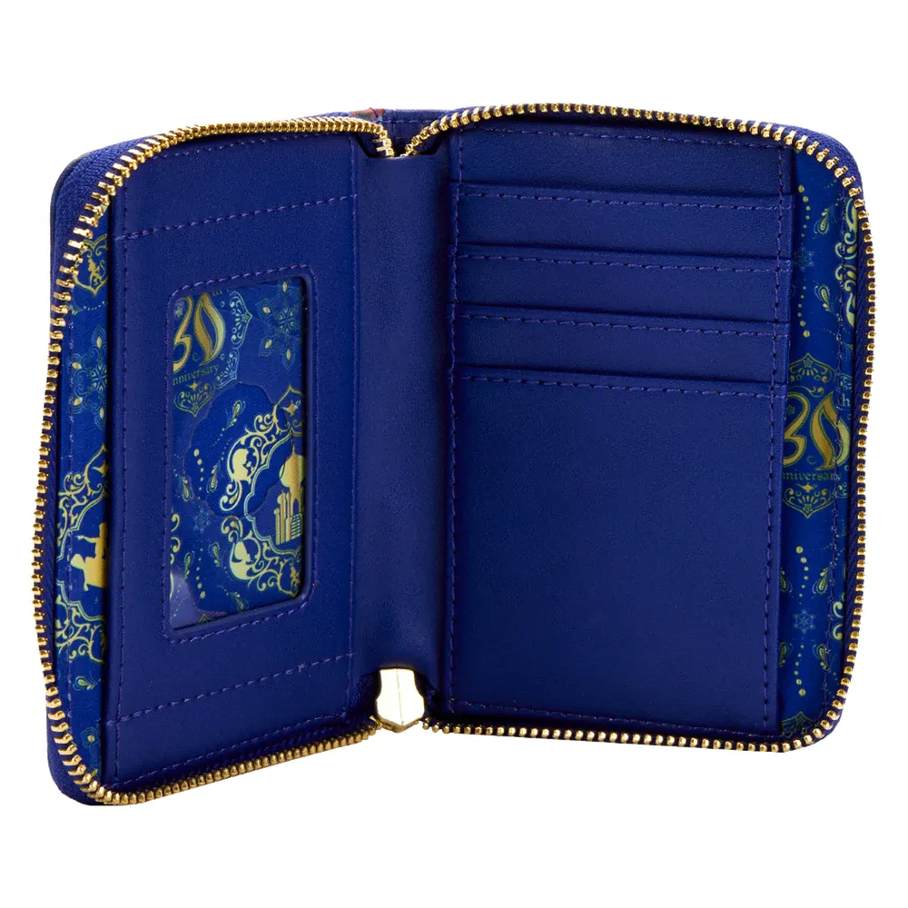 Loungefly Disney Aladdin 30th Anniversary Zip Around Wallet