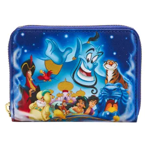 Loungefly Disney Aladdin 30th Anniversary Zip Around Wallet