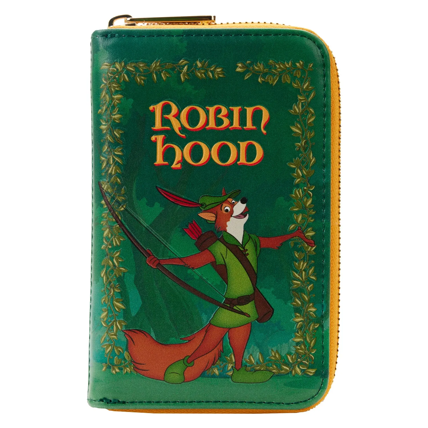 Loungefly Disney Classic Robin Hood Book Zip Around Wallet