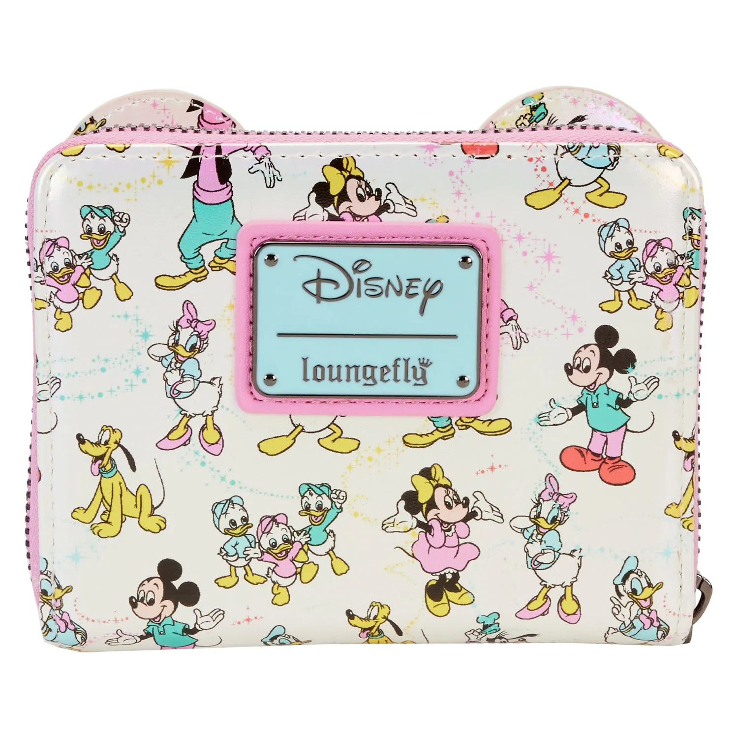 Loungefly Disney D100 AOP Zip Around Wallet