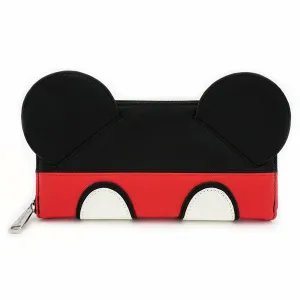 Loungefly Disney Mickey Mouse Suit Zip Wallet