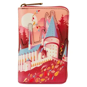 Loungefly Harry Potter Hogwarts Fall Zip Around Wallet