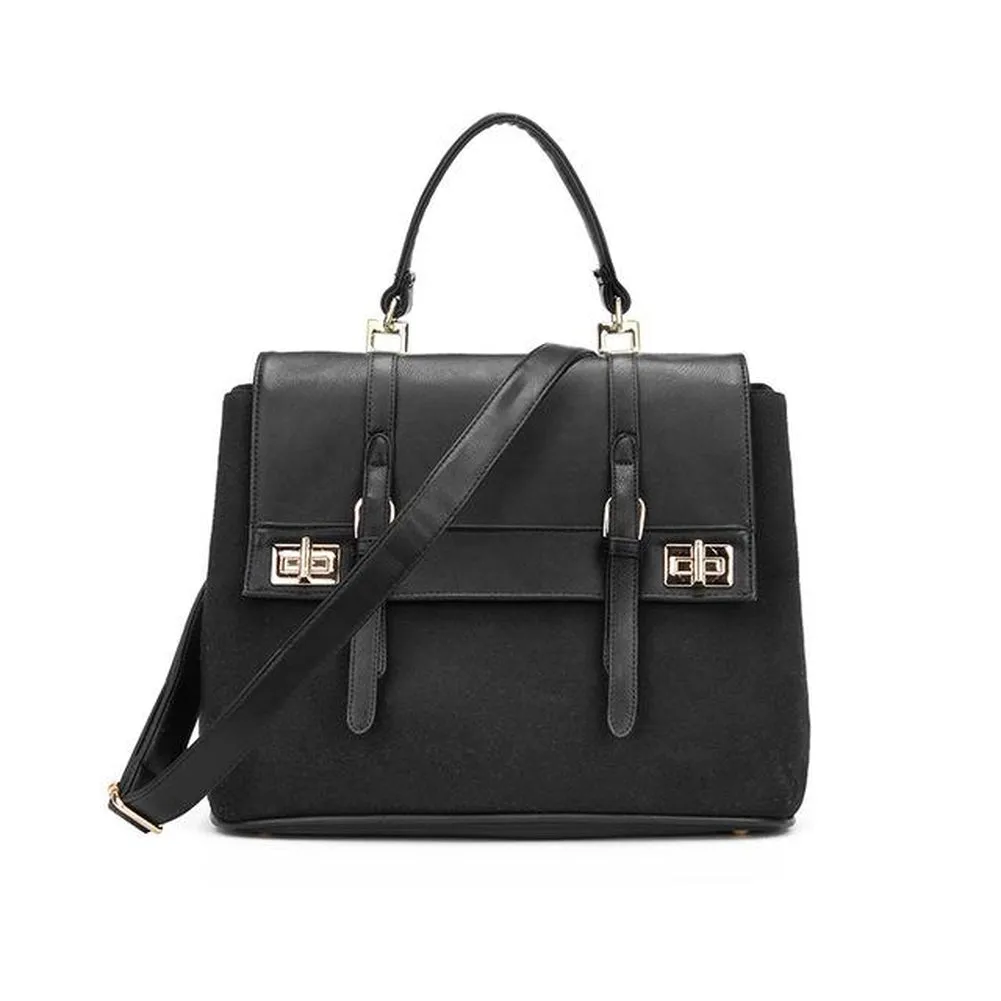 <bold>Messenger / Crossbody Bag <br>Vegan-Leather