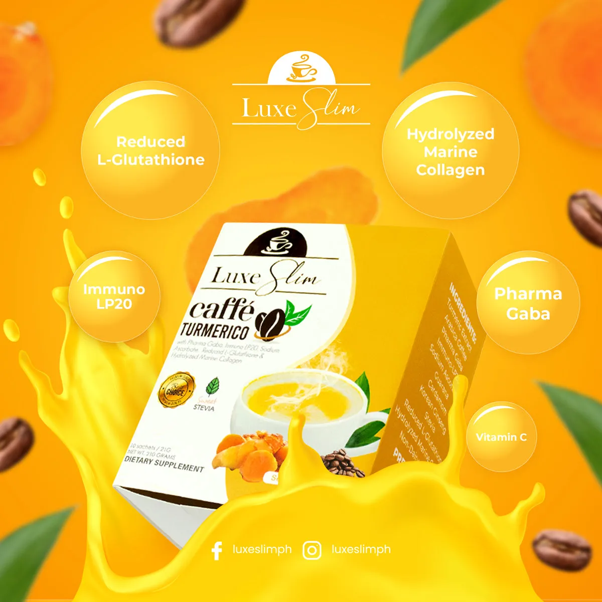 Luxe Slim Beauty Juice / Beauty Smoothie / Coffee