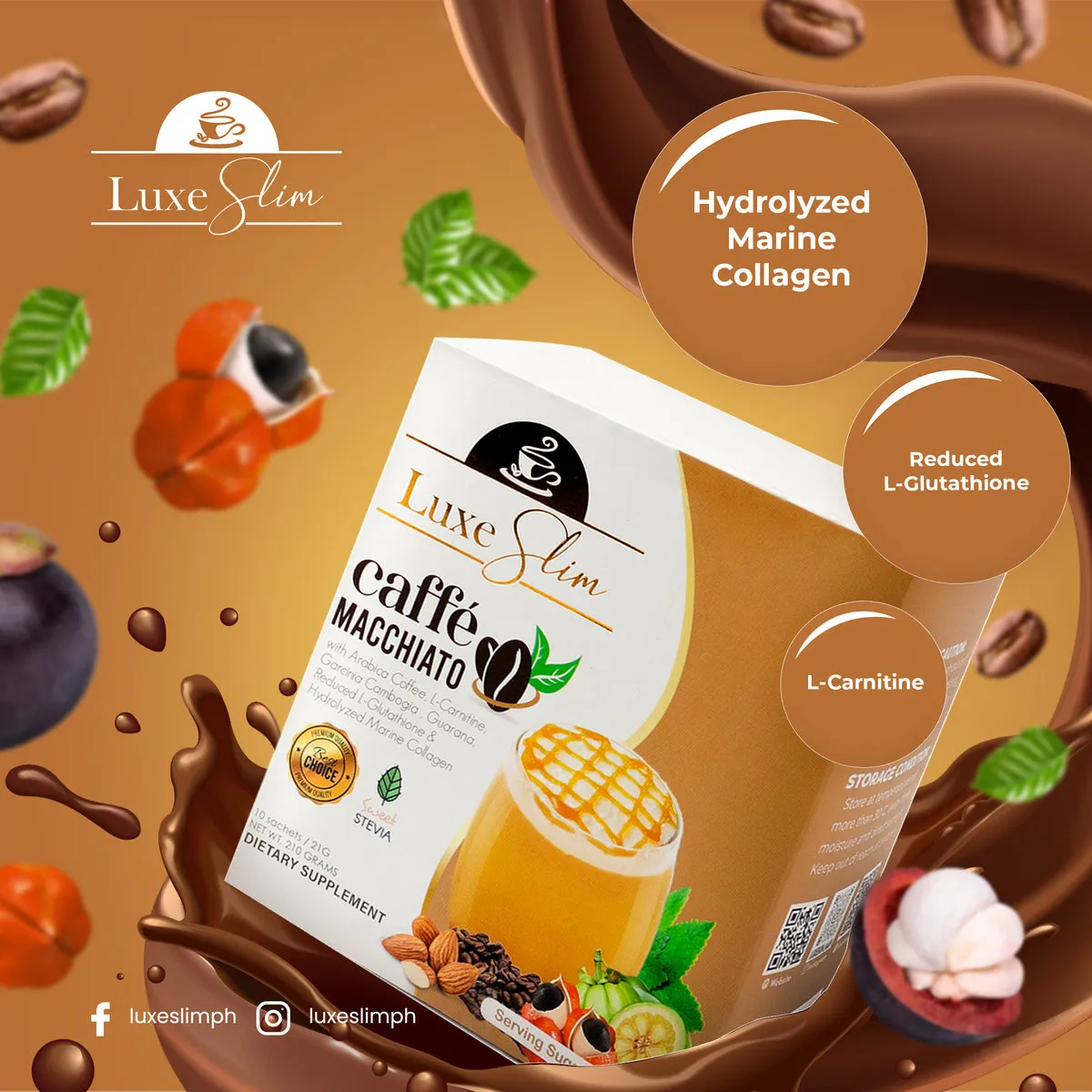 Luxe Slim Beauty Juice / Beauty Smoothie / Coffee