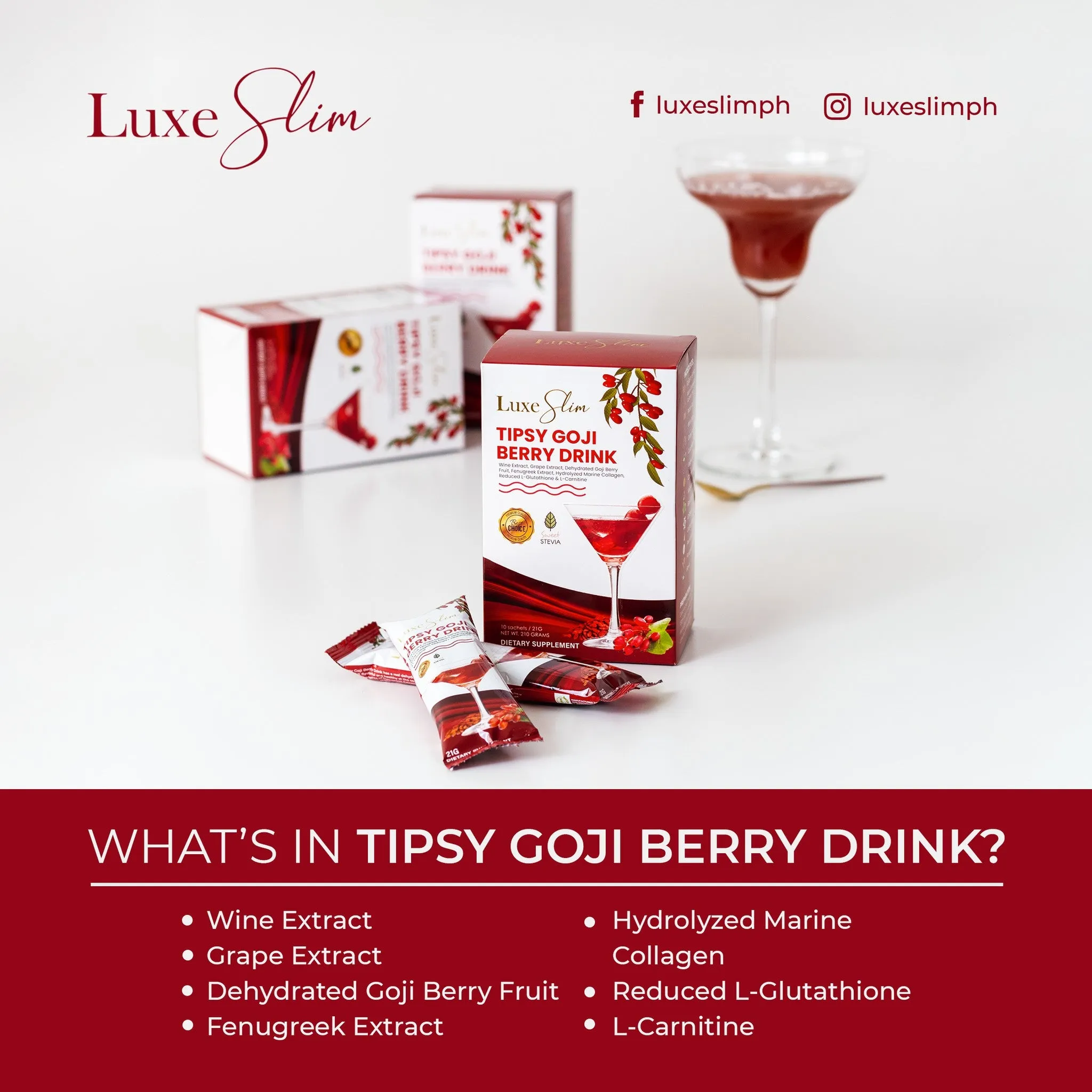 Luxe Slim Beauty Juice / Beauty Smoothie / Coffee