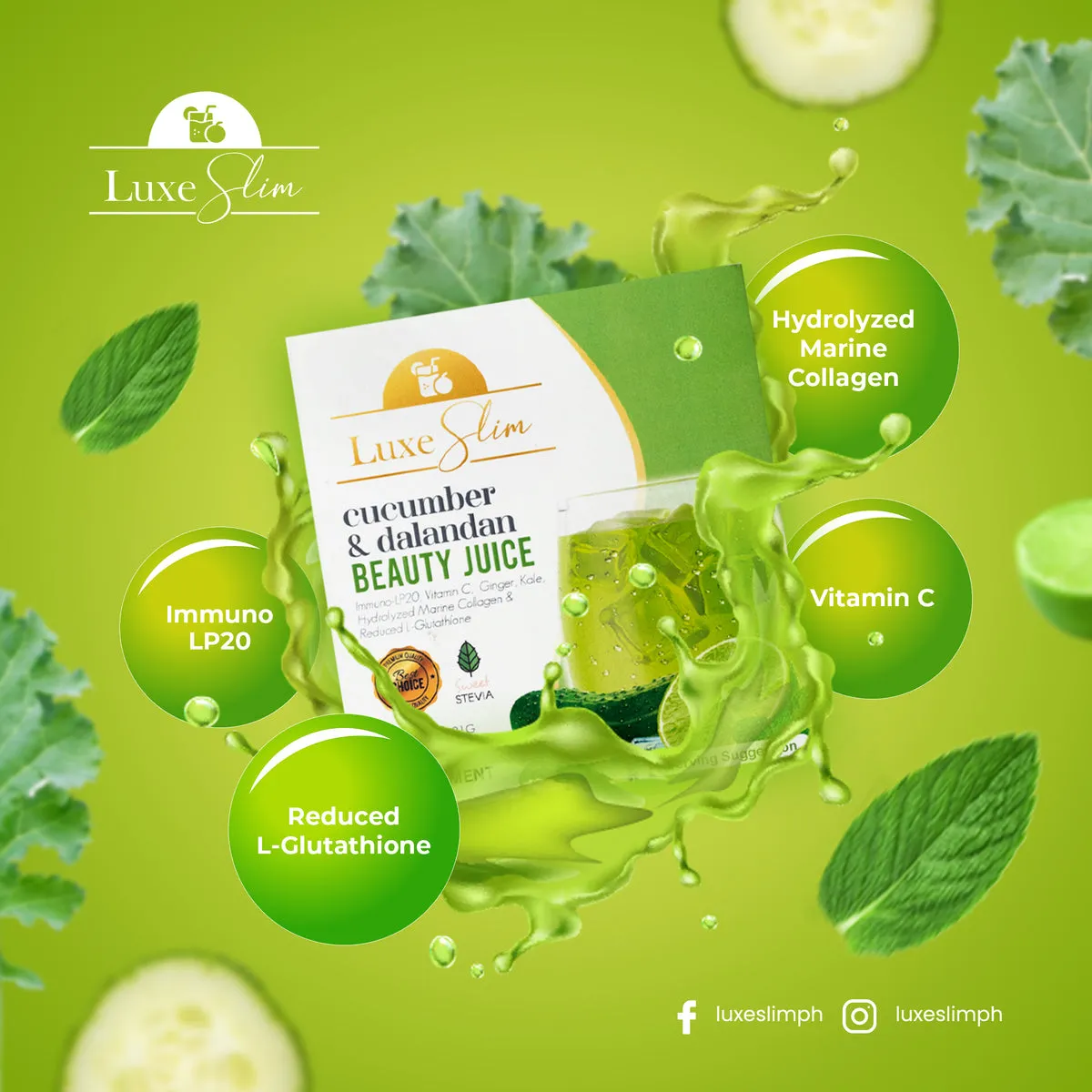 Luxe Slim Beauty Juice / Beauty Smoothie / Coffee