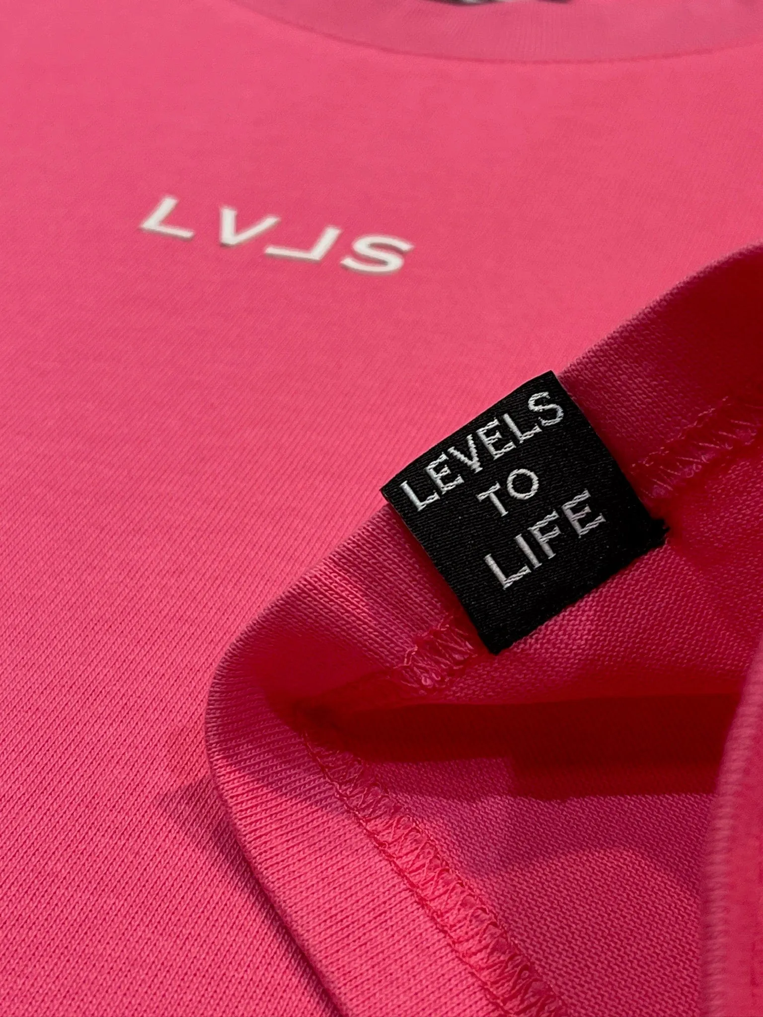 LVLS OVERSIZED TEE | SASSY PINK