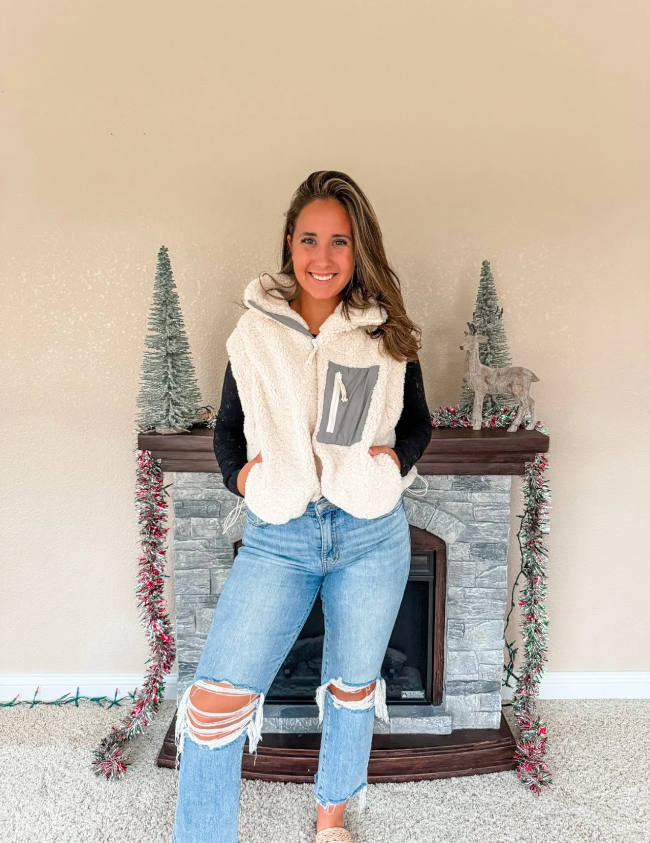 Lyla Sherpa Vest
