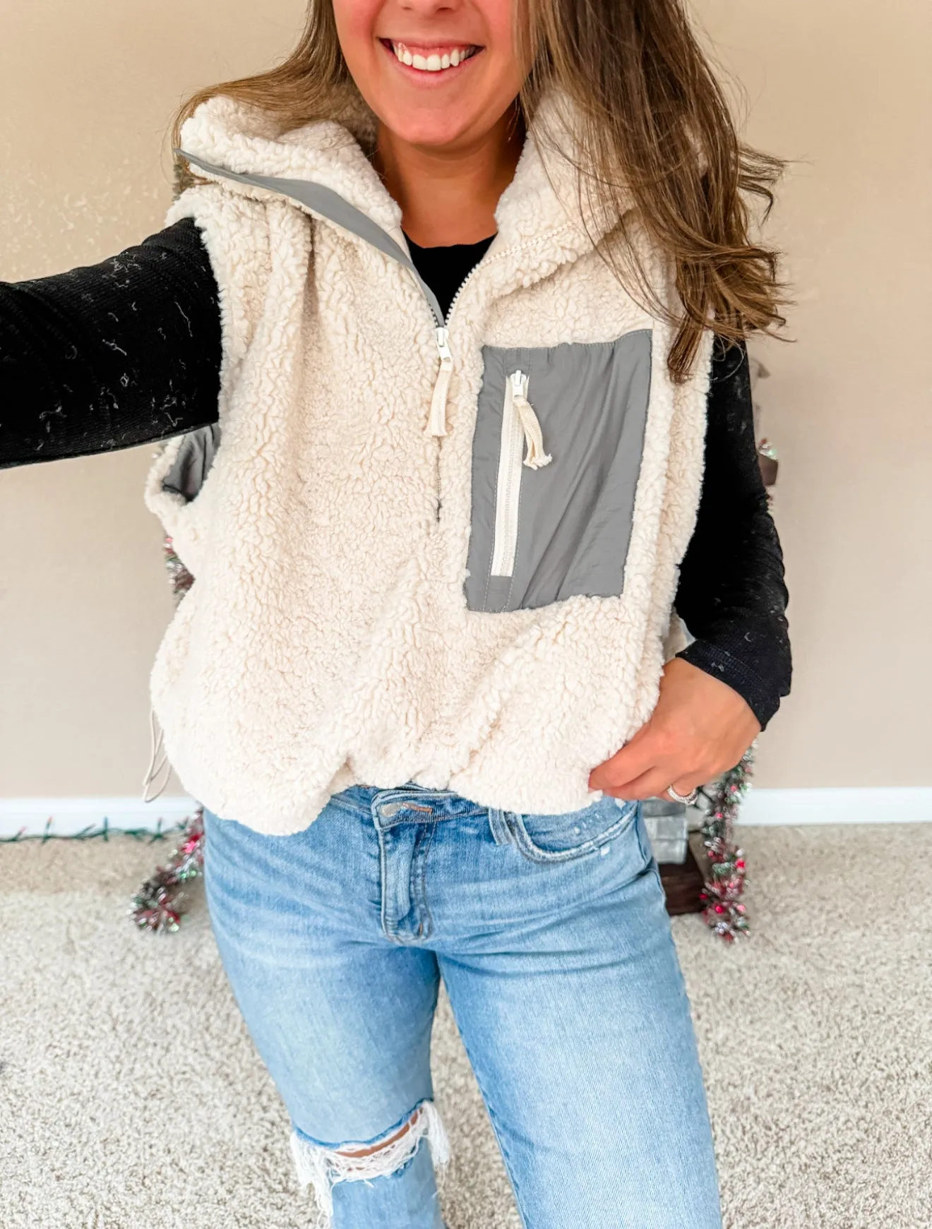 Lyla Sherpa Vest