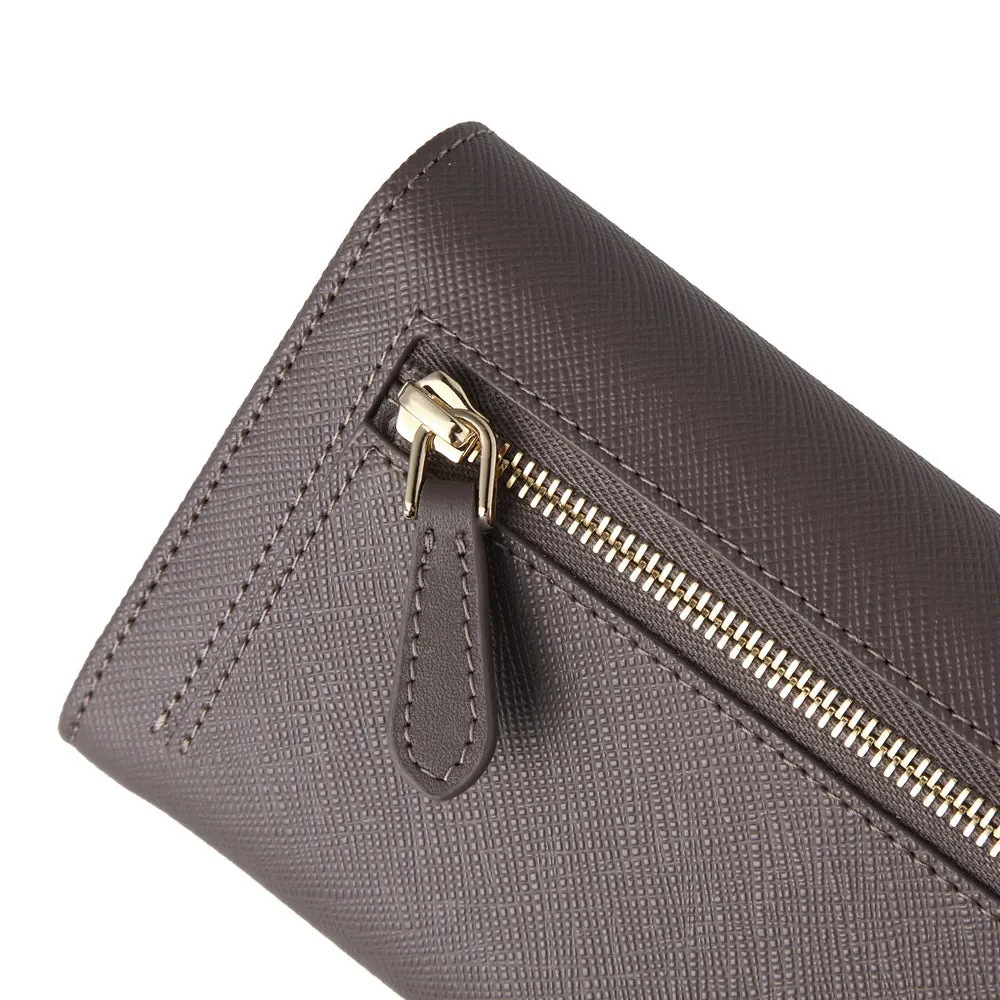 MAC&LOU Bifold Wallet Vegan Leather Brown