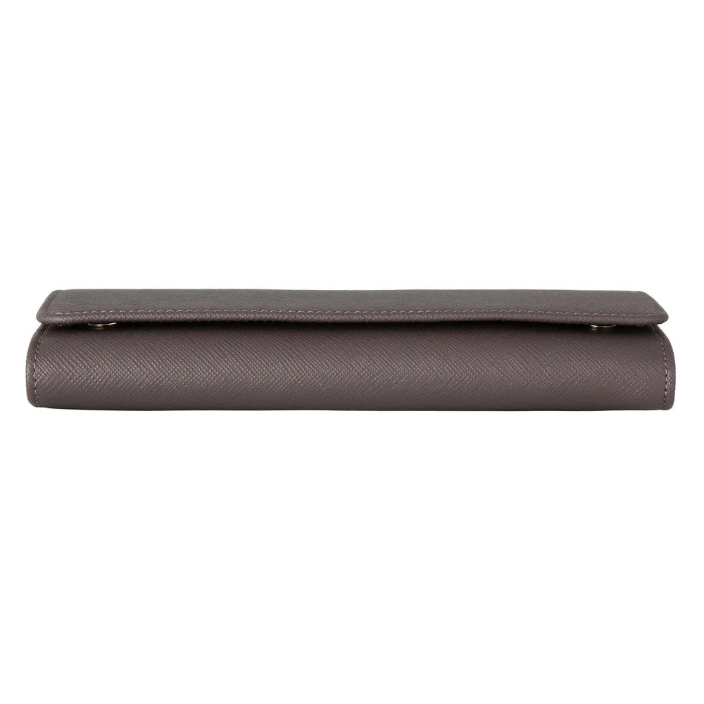 MAC&LOU Bifold Wallet Vegan Leather Brown