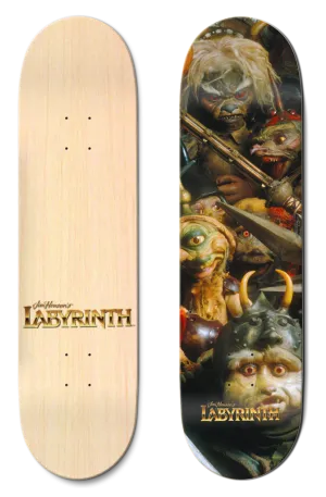 Madrid x Jim Henson's Labyrinth Goblin Army Skateboard Deck