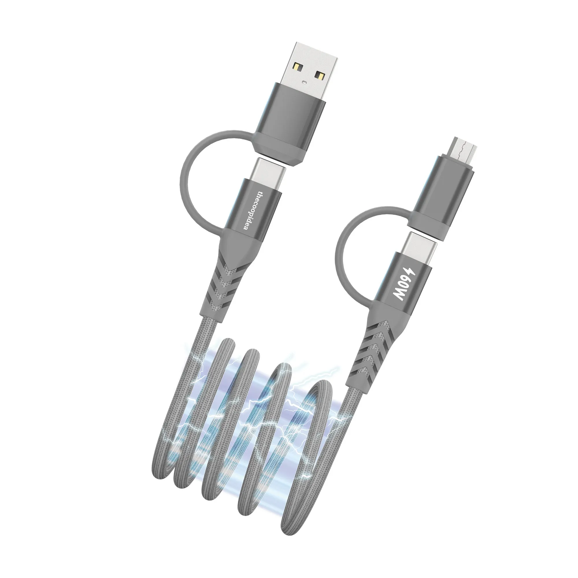 Mag Pro - 1.2m Magnetic 4 in 1 Cable