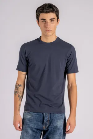 Magazzino Ricambi T-shirt Manica Corta Blu Uomo