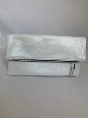 Maggie in pearl white leather