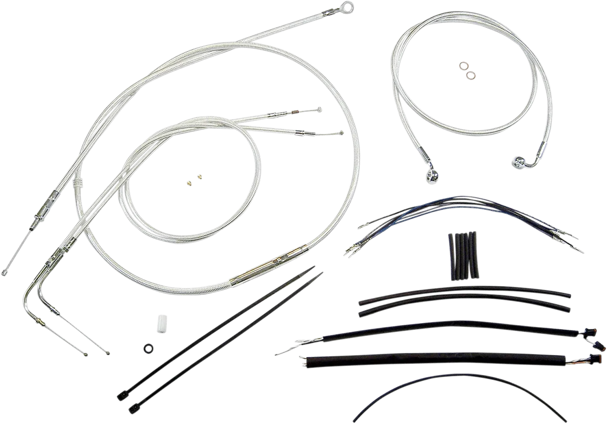 Magnum 387171 Sterling Chromite II Handlebar Installation Kit for 12-14in. Ape