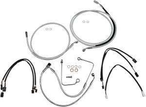Magnum 387893 Sterling Chromite II Handlebar Installation Kit for 18-20in. Ape