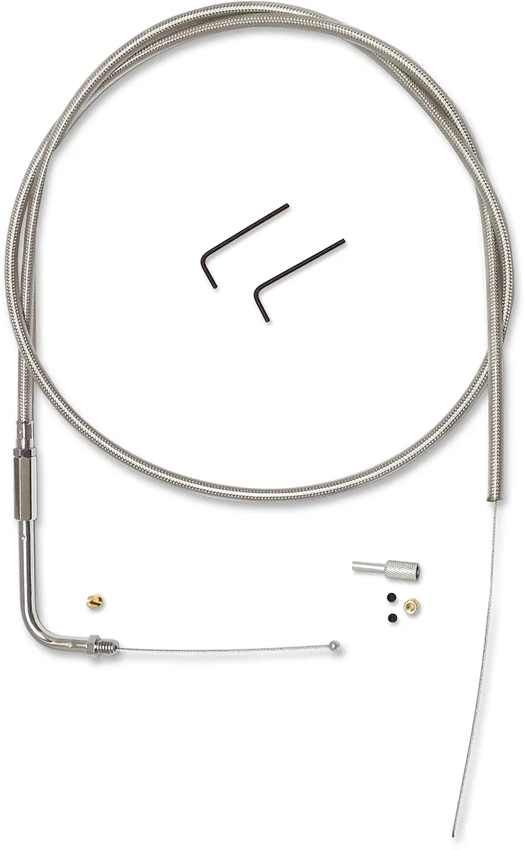 Magnum 393539 BYO Build Your Own Throttle/Idle Cable Kit - Stainless Steel