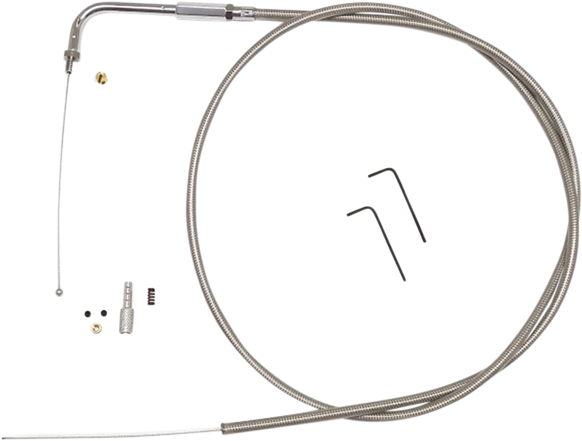 Magnum 394539 BYO Build Your Own Throttle/Idle Cable Kit - Stainless Steel