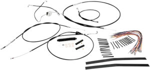 Magnum 489282 Black Vinyl XR Handlebar Installation Kit for 15-17in. Ape