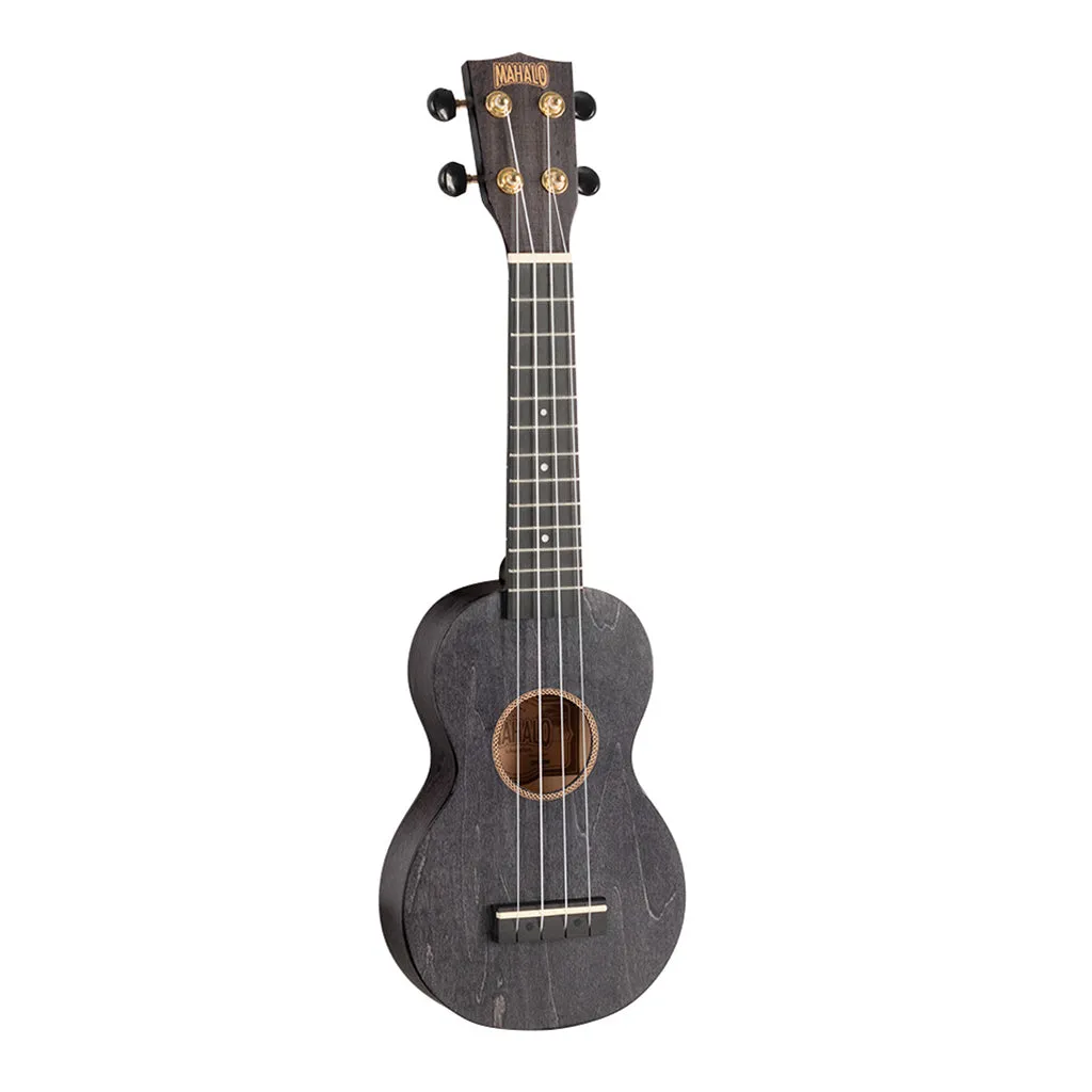 Mahalo Slim Line Soprano - Transparent Black