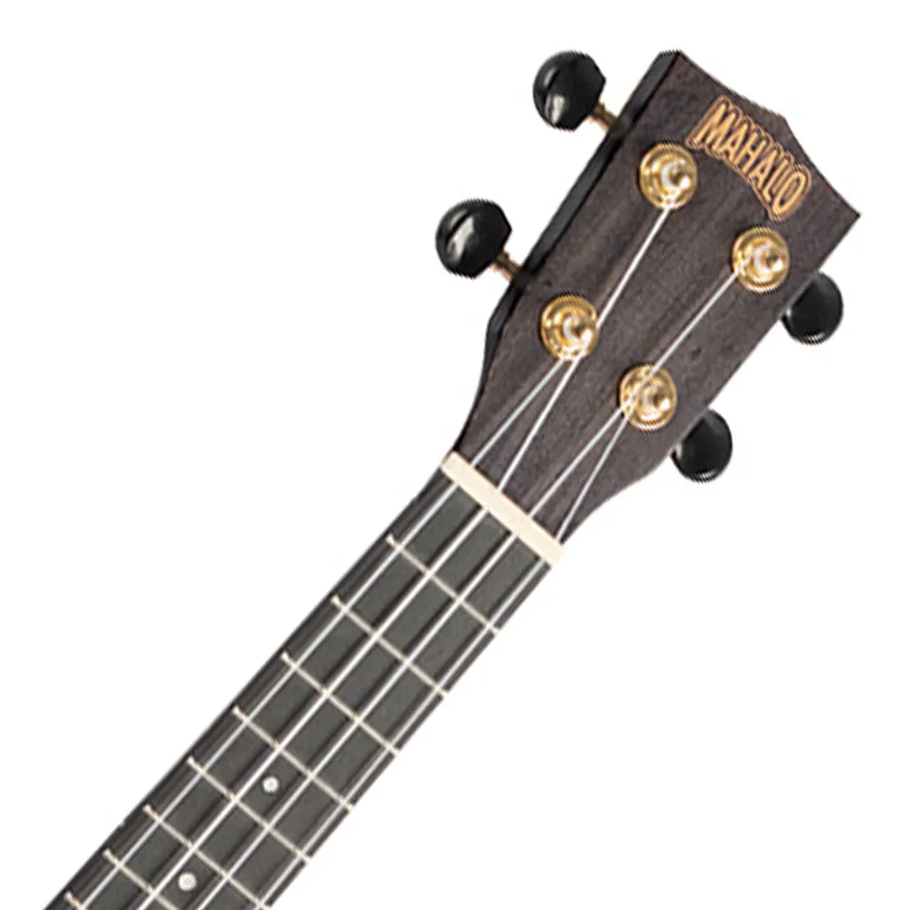Mahalo Slim Line Soprano - Transparent Black