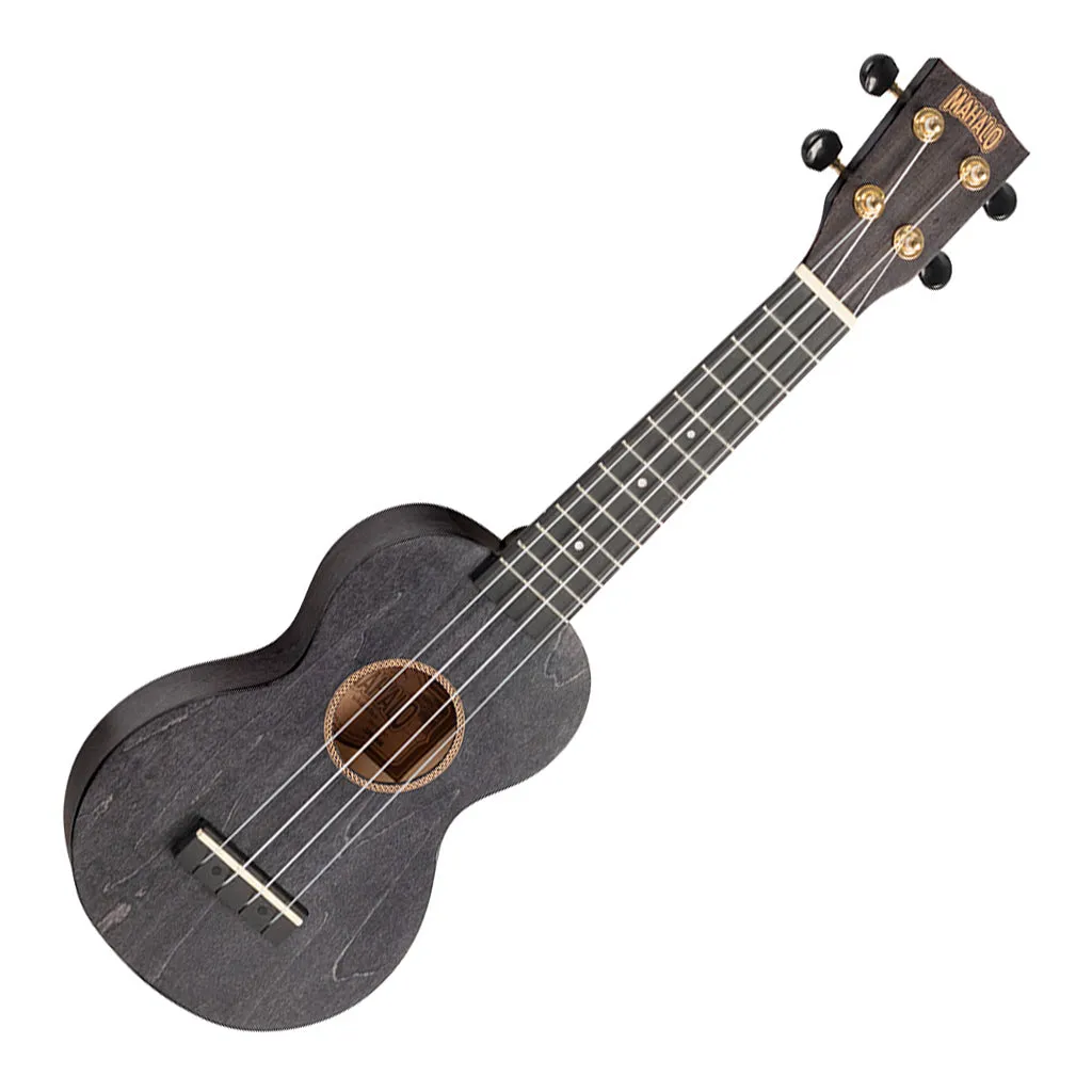 Mahalo Slim Line Soprano - Transparent Black
