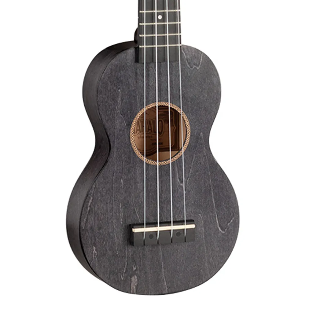 Mahalo Slim Line Soprano - Transparent Black