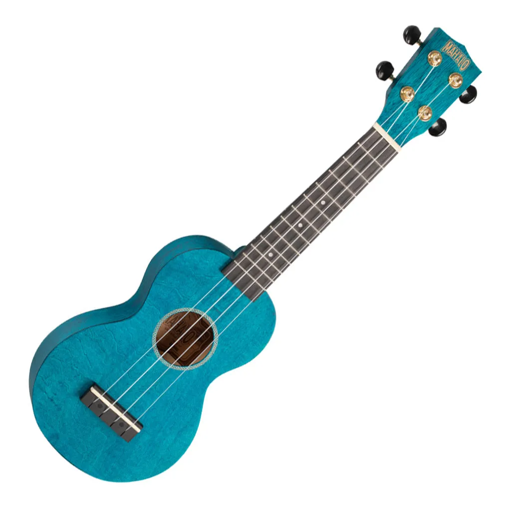 Mahalo Slim Line Soprano - Transparent Blue