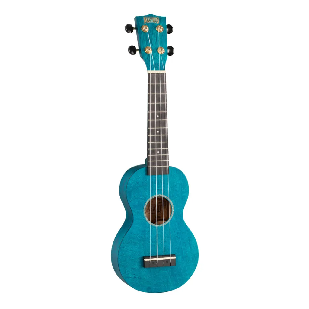 Mahalo Slim Line Soprano - Transparent Blue