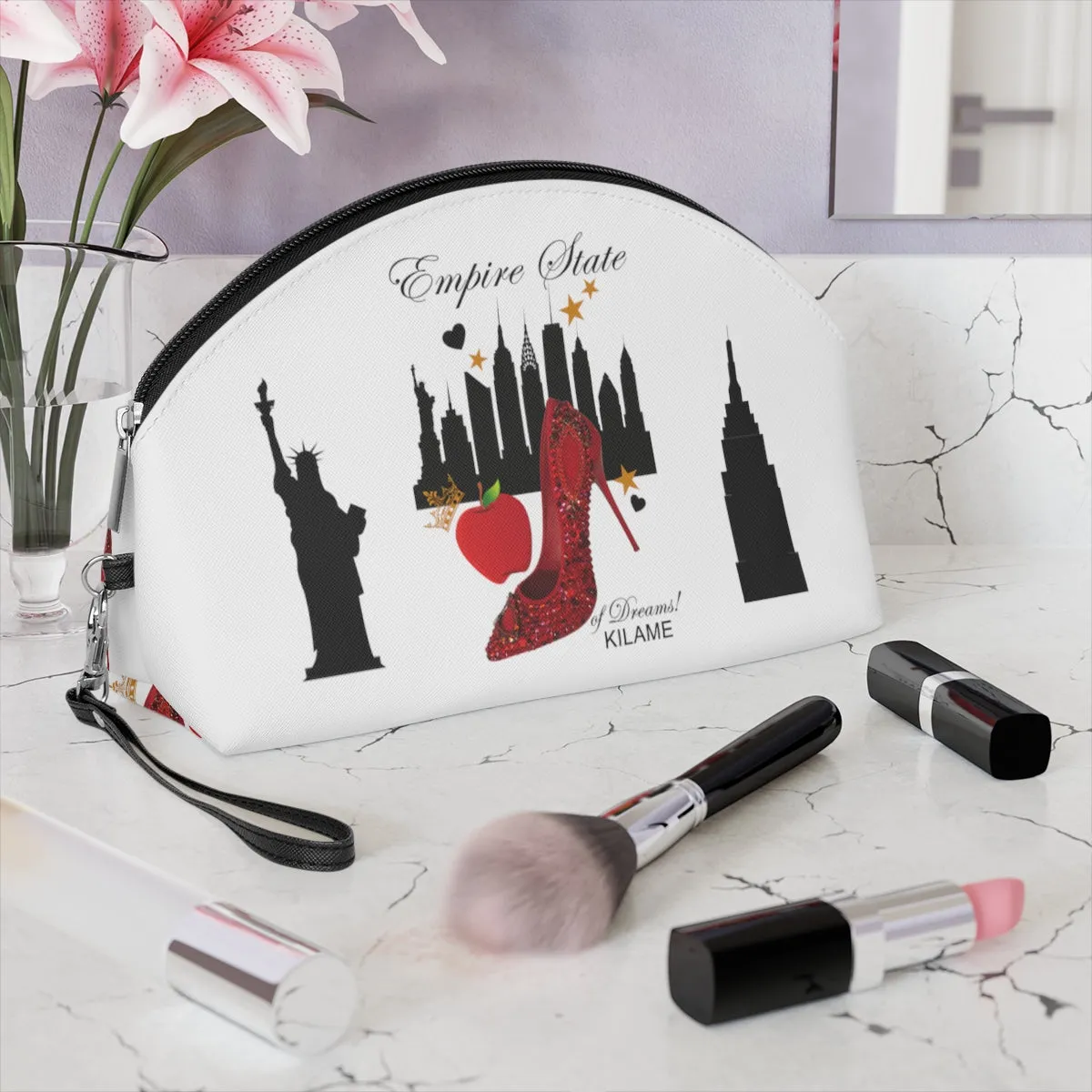 Makeup Bag 'Empire State of dreams'