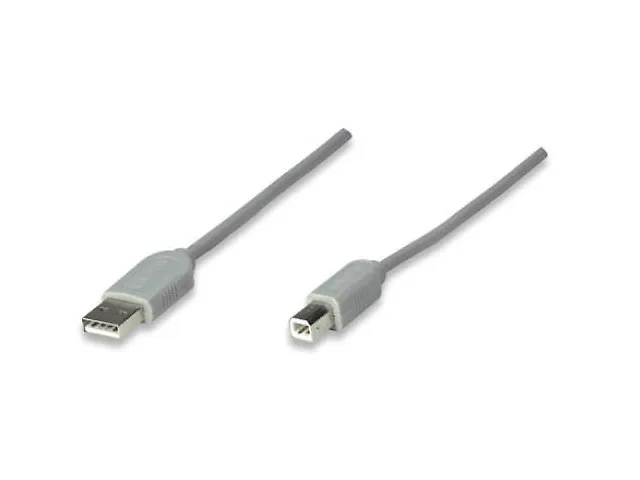 Manhattan 341028 Cable Para Dispositivos Usb A B 4.5m Gris